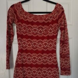 Gianni Bini dress - Red and Gold